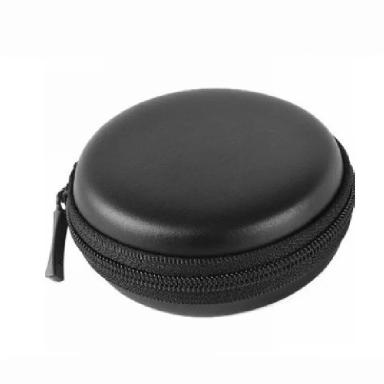 Compact PU Earphone Storage Case – Hard Case for Earbuds, Headphones & Accessories