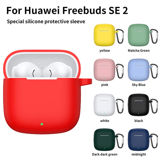 CharmGuard Silicone Case – Adorable Protection for Huawei FreeBuds SE2