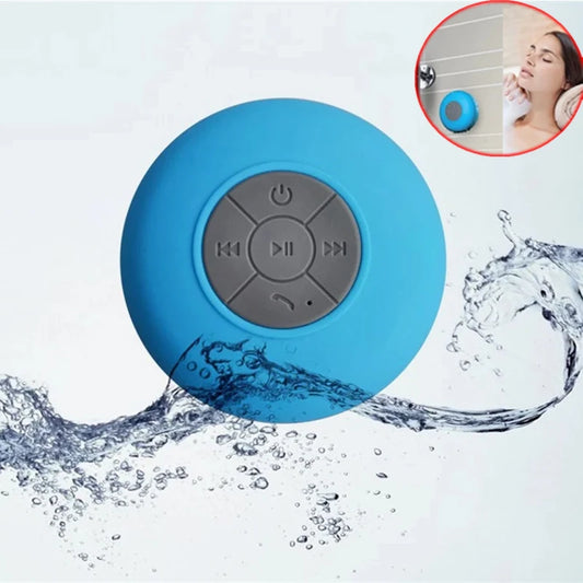 Portable Waterproof Bluetooth Audio Speaker for Shower, Car, and Outdoor Use – Compact Wireless Soundbar for Phones and Hands-Free Calling"