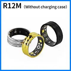 Smart Ring - Heart Rate, Health & Sleep Monitoring, IP68 Waterproof, Multi-Sport Modes, Titanium Steel Shell