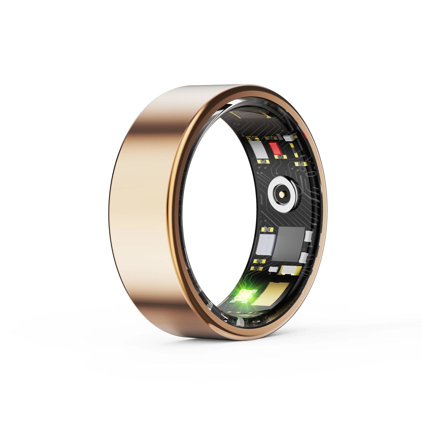 Smart Ring - Heart Rate, Health & Sleep Monitoring, IP68 Waterproof, Multi-Sport Modes, Titanium Steel Shell